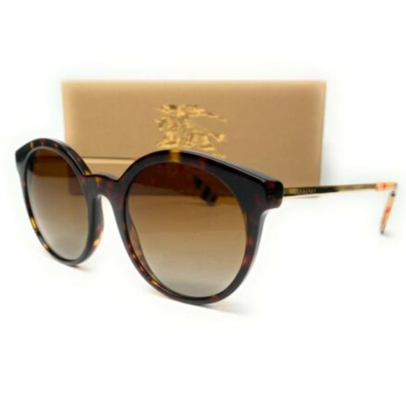 Burberry Women's Havana Brown Gradient Sunglasses! - Picture 1 of 4